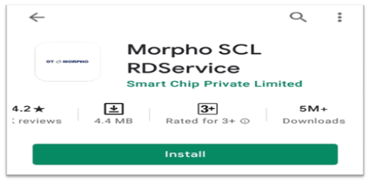MORPHO SCL RDService