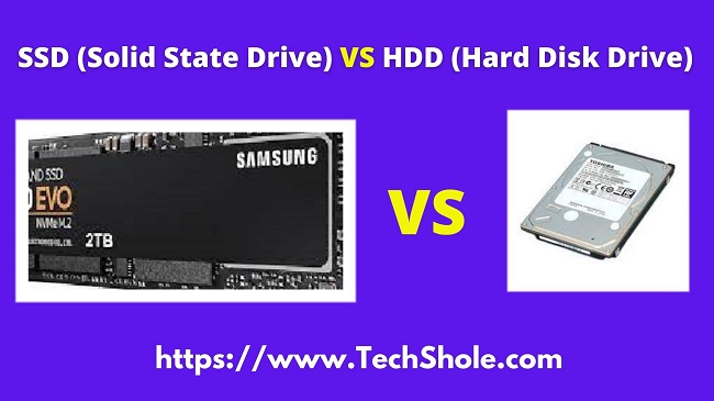 SSD और HDD में अंतर (Difference Between HDD and SSD in Hindi)