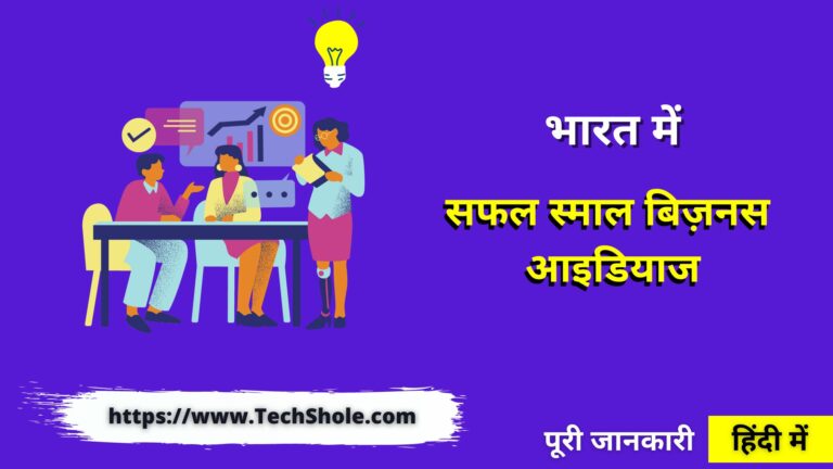 भारत में सबसे सफल स्मॉल बिजनेस (Small Business Ideas In Hindi)